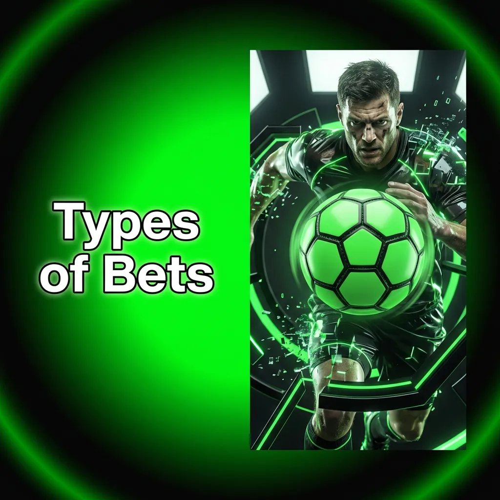 Three betting format options displayed: Single bet, Express bet combining multiple selections, and System bet allowing partial wins.